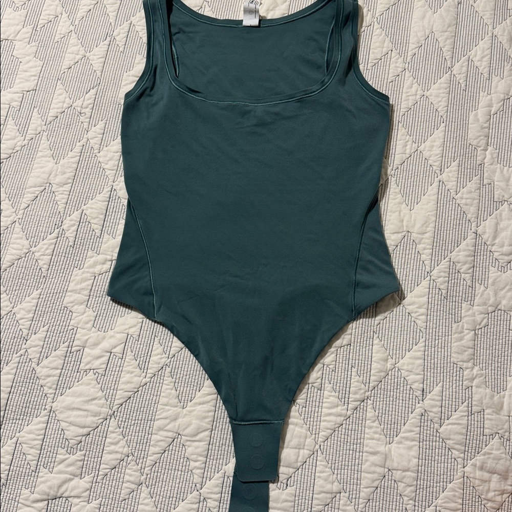 Lululemon Athletica Green thong bodysuit